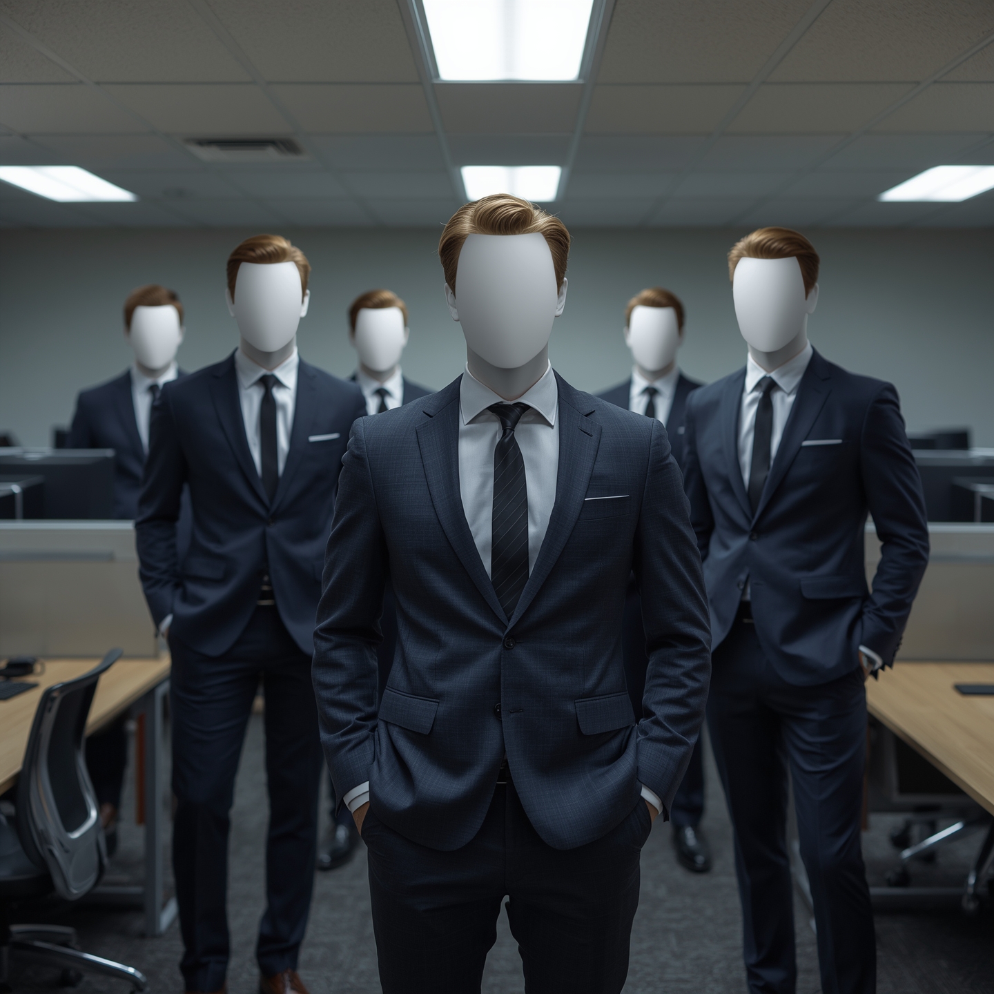 Lucid_Origin_A_group_of_suited_men_with_blank_faces_implying_a_1